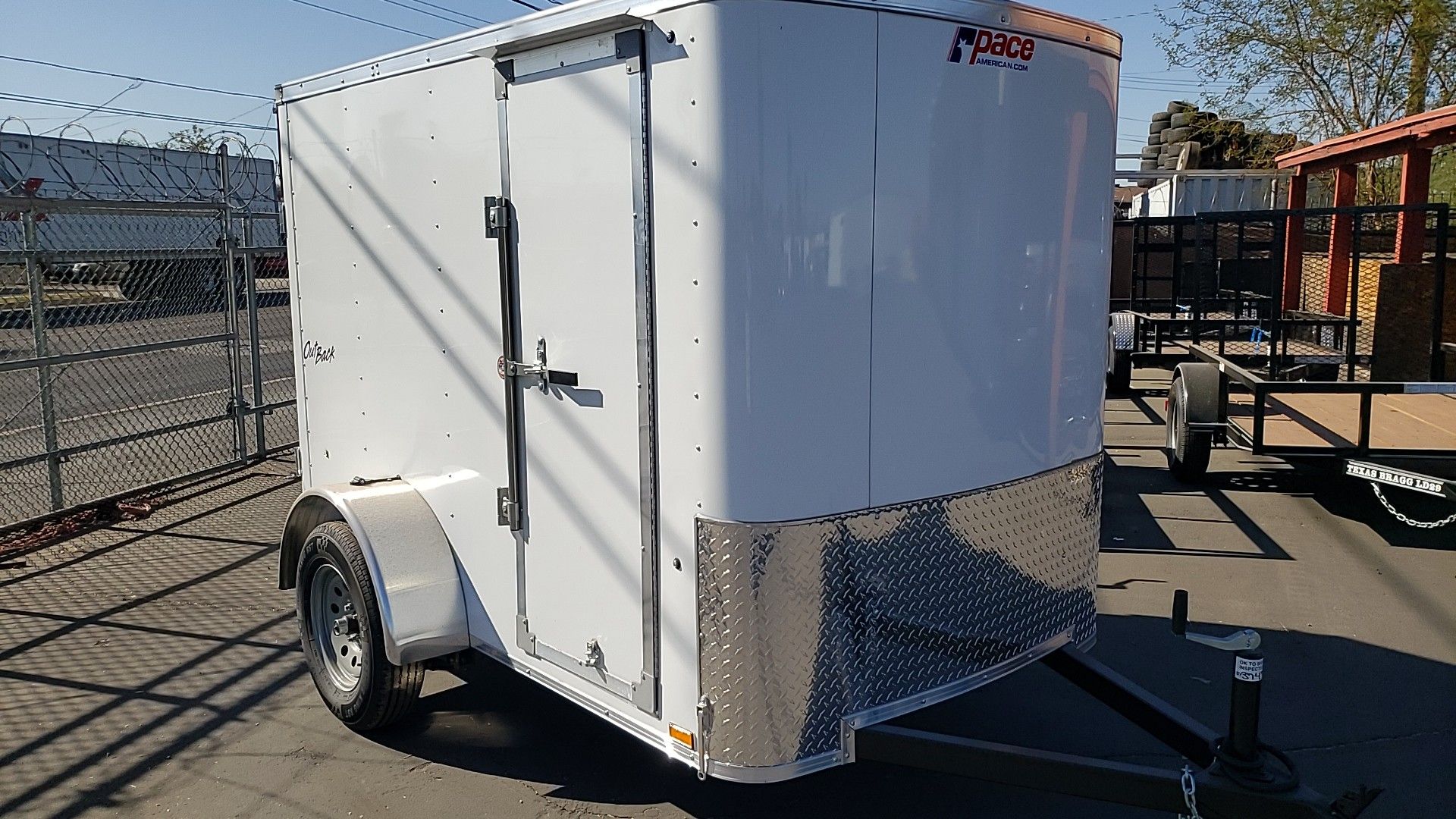 5x8 enclosed cargo trailer