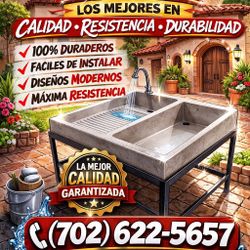 Lavaderos De Cemento Y Granito 