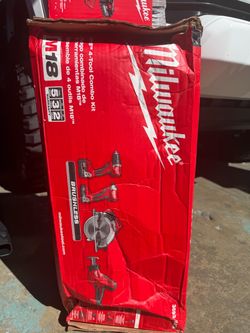 Cordless combo kit 4 tool w/two batteries 1 charger &bag