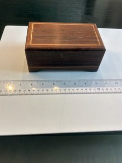 Vintage Wooden Music Box