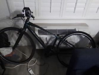 Specialized Dark Green Hybrid City Bicycle