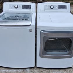 Set De Lavadora Y Secadora LG