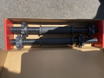 2- Dumbbell handles with spin locks