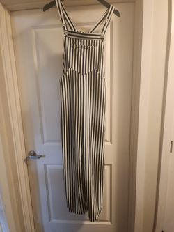 Stripped Overalls