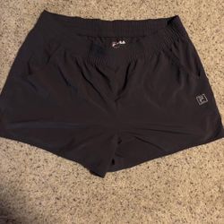 Grey Fila sport shorts
