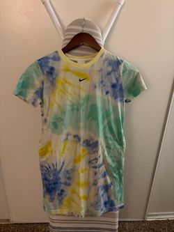 Nike Tie-Dye T-Shirt Dress small