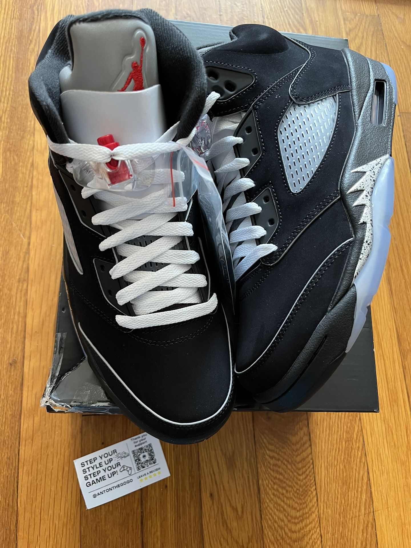 Air Jordan 5 OG Black Metallic Reimagined