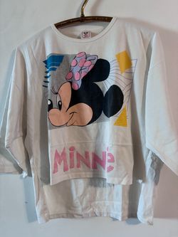 1306 used Vintage Minnie Mouse Sweatshirt Size XL $10.00