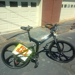 Foldable Mountain Bike with Mags