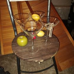 Set Of 10  Martini Glasses