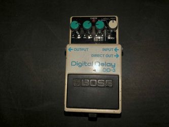 Boss digital delay dd-3 pedal