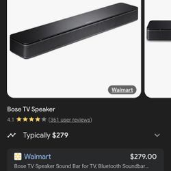 New Bose TV Speaker $80