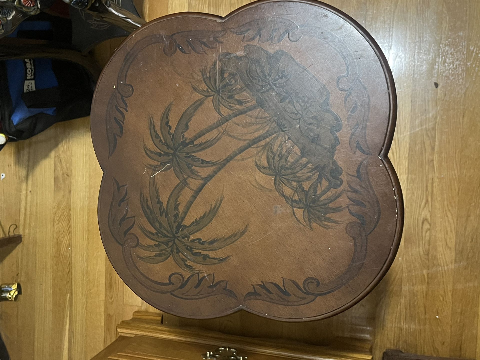 Asian Accent End Table
