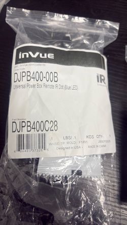 InVue DJPB400-00B Universal Power Box Remote IR Dot