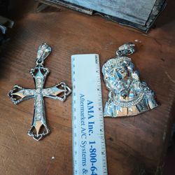 Jesus And Cross Charm