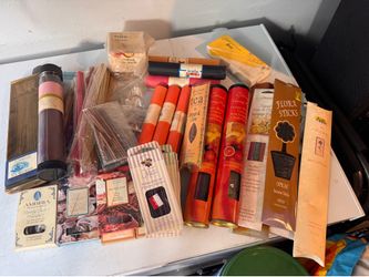 Assorted Incense Sticks & Cones Lot