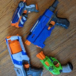 Assorted Nerf Guns 