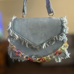 Mini Denim Purse