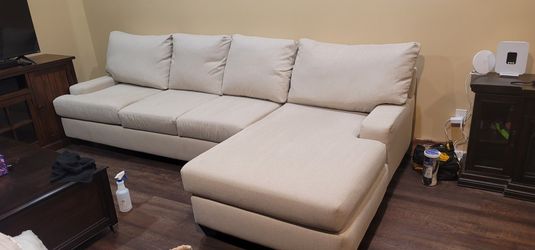Living Spaces Sectional Couch 