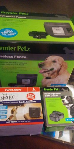 Wireless dog fence collar andrechargable