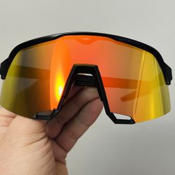 NEW Polarized 100% Brand Sport Glasses Baseball/ Softball/ Golf/ Cycling