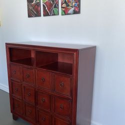 MUST SELL- Versatile Wood Cabinet