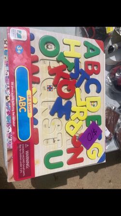 New Wooden Alphabet puzzle