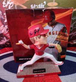 Angels Ben Joyce Autograph Bobblehead  Sports Memoribilia