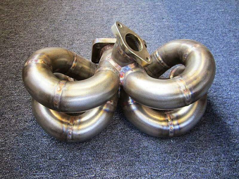 Nissan 240 KA24de ETS turbo manifold