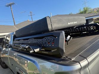 Kuat bed rack and roof space tent