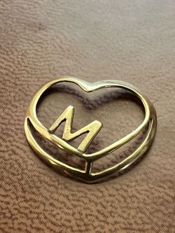 14k Gold Heart Pendant