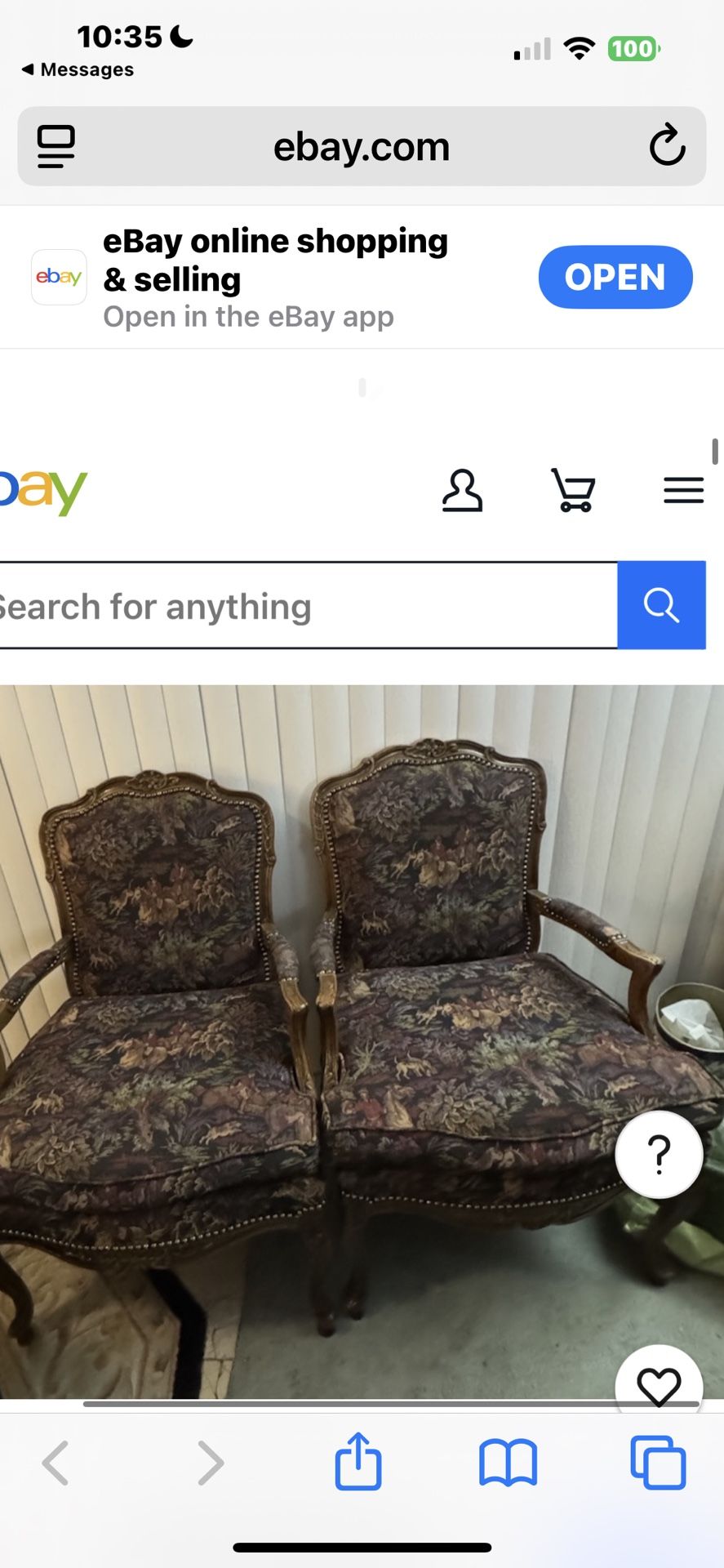 Two Vintage Chairs