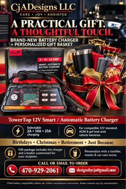 TowerTop 12V Smart Automatic Battery Charger