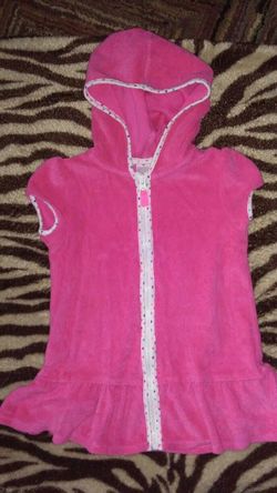 3T swim suit cover up terry cloth