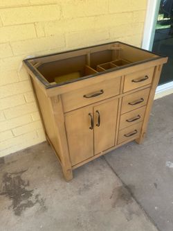 Brand new just out of the box bathroom vanity