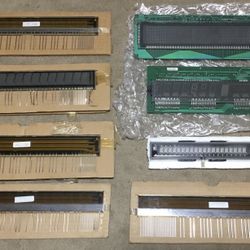 Assorted Pinball Displays & New Old Stock Display Tubes/ Glass