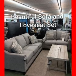 ✨ Sofa And Loveseat Set 
