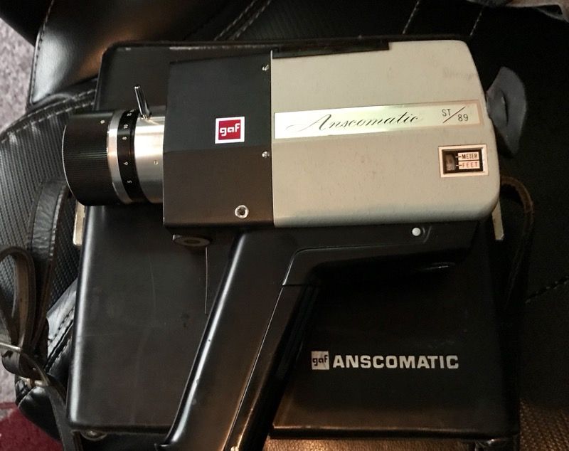 GAF Anscomatic ST/84 Vintage Super 8 Movie Vintage Camera