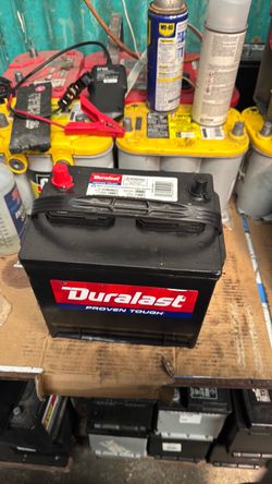 Duralast car battery