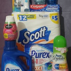 NASHVILLE, GA Lot Of 9 Purex Household Bundle 