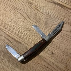 Frost Cutlery Surgical Steel 3 Blade Pocket Knife 