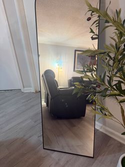 Large Full-Length Mirror – Only 15 Days Used – Like New