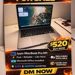 Apple MacBook Pro 13-inch (2020) with the Apple M1 chip