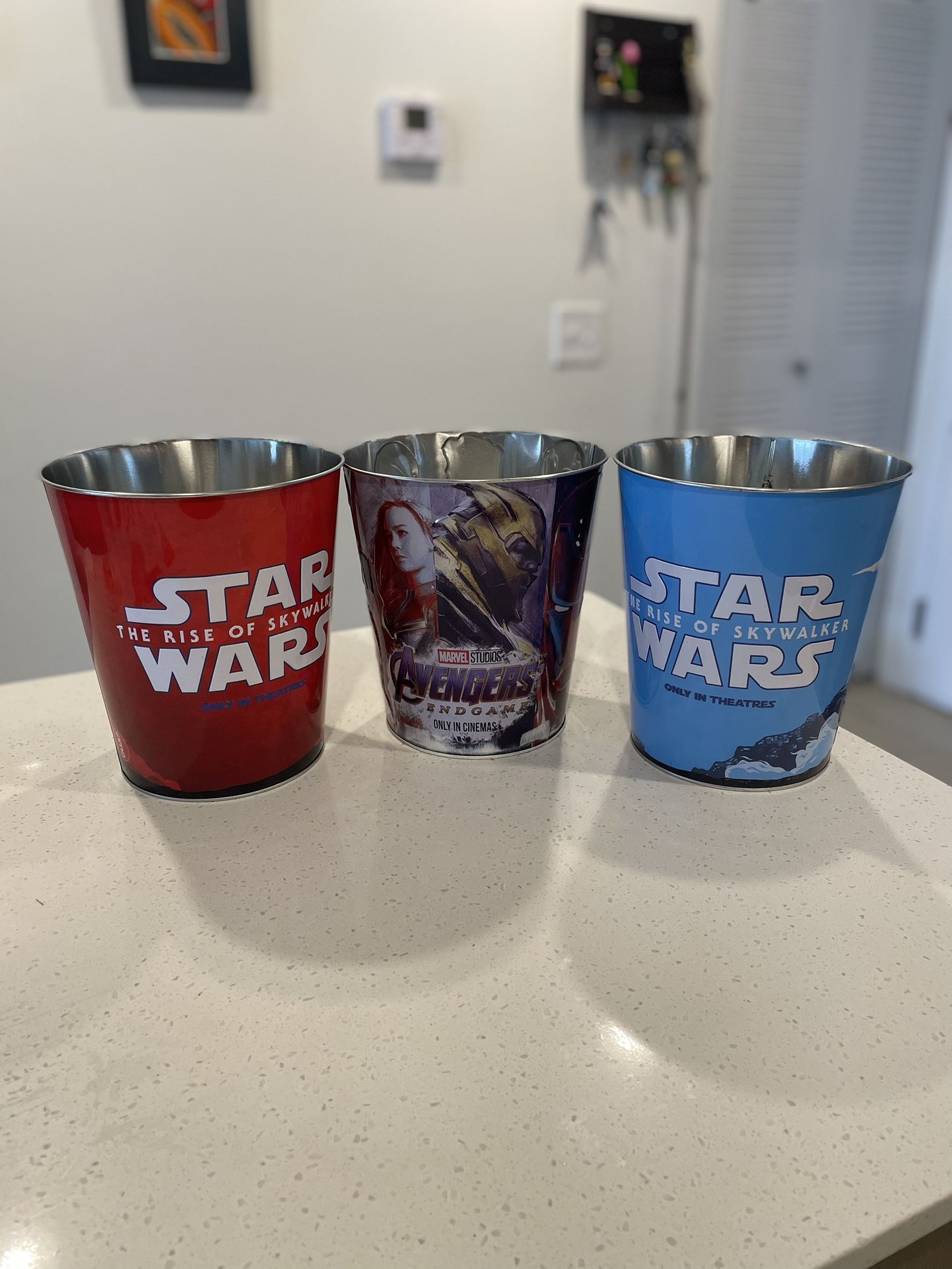 Limited Edition Collectible Popcorn Buckets – Star Wars & Avengers
