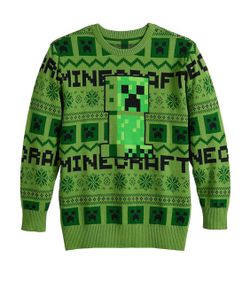 New extra large youth Minecraft sweater