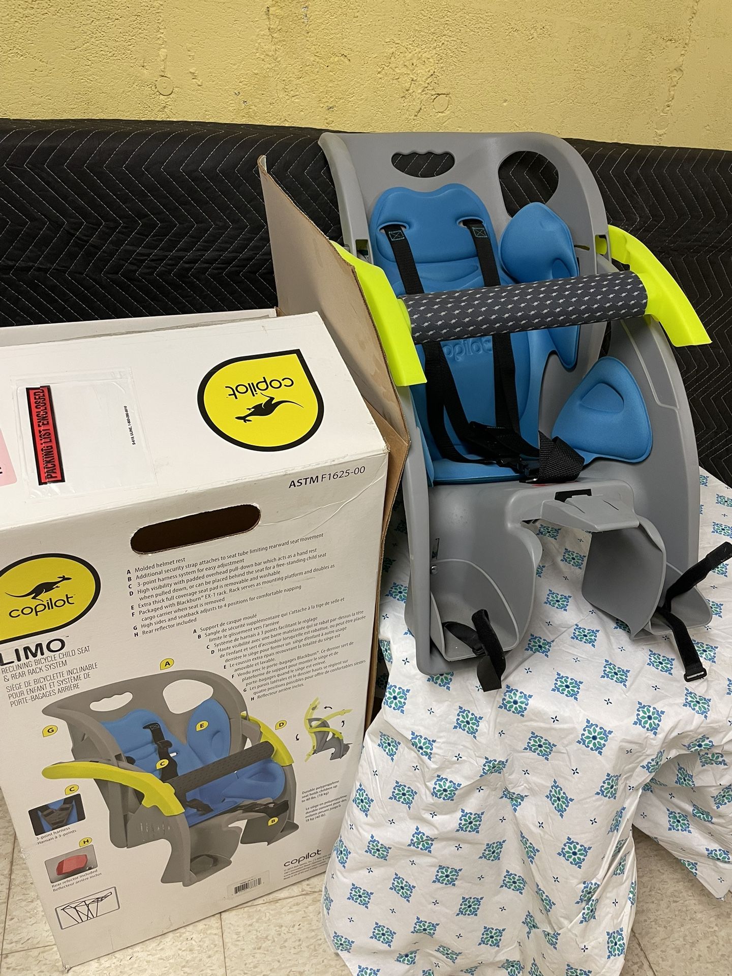 Co Pilot Limo Child Bike Seat