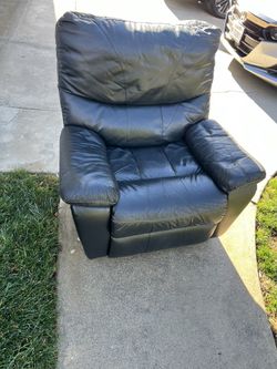 Leather Armchair, Good Condition