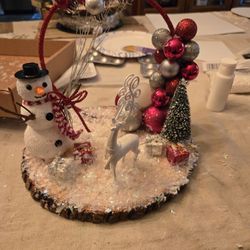 Snowman Centerpiece