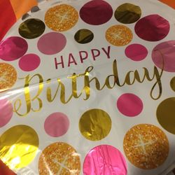 Happy Birthday Balloons