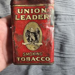 Union Leader Smoking Tabacco Tin